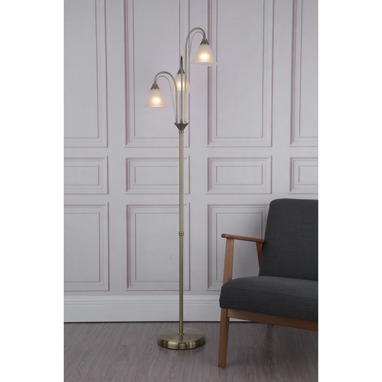 Crystal floor on sale lamp wayfair